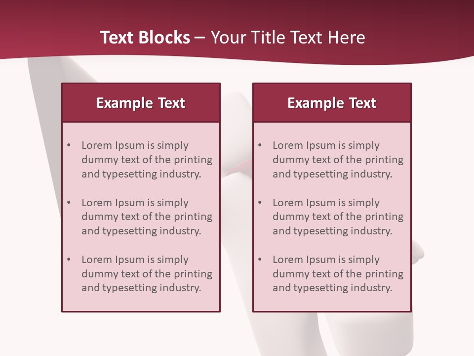 Running Businessman. Run To Success PowerPoint Template