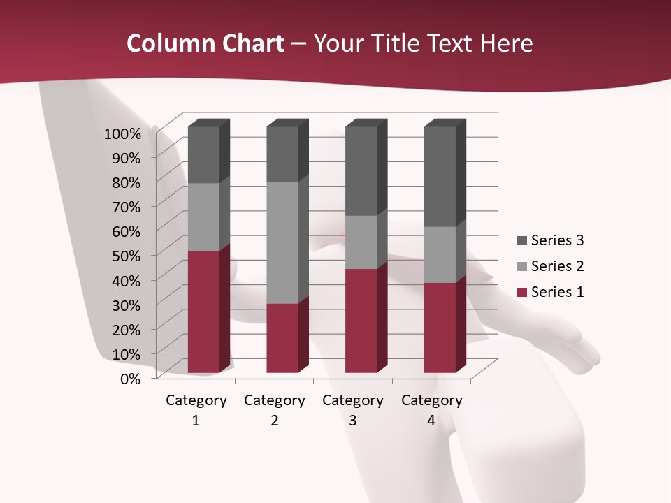 Running Businessman. Run To Success PowerPoint Template