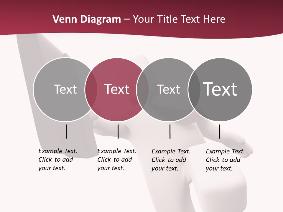 Running Businessman. Run To Success PowerPoint Template