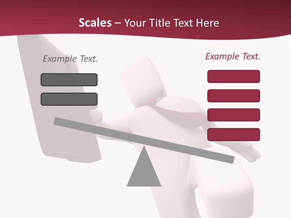 Running Businessman. Run To Success PowerPoint Template