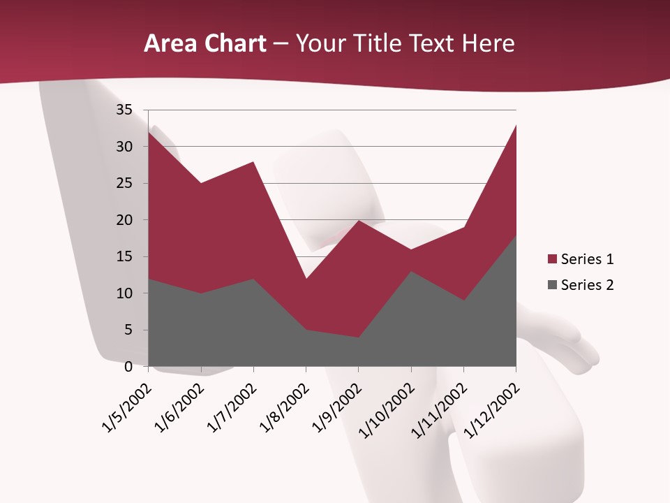 Running Businessman. Run To Success PowerPoint Template