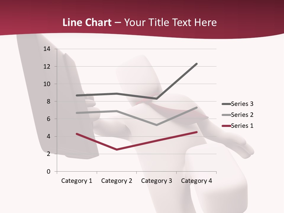 Running Businessman. Run To Success PowerPoint Template