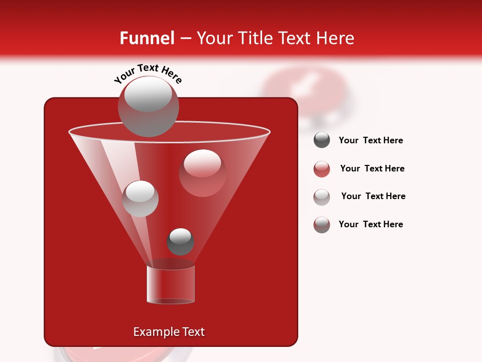 Buttons And Arrow PowerPoint Template