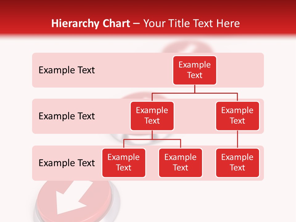 Buttons And Arrow PowerPoint Template