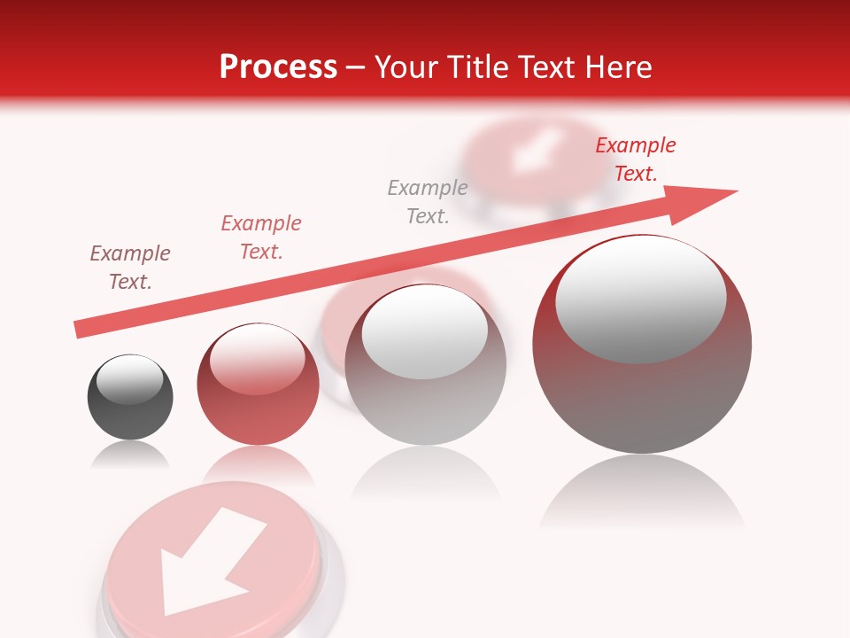 Buttons And Arrow PowerPoint Template