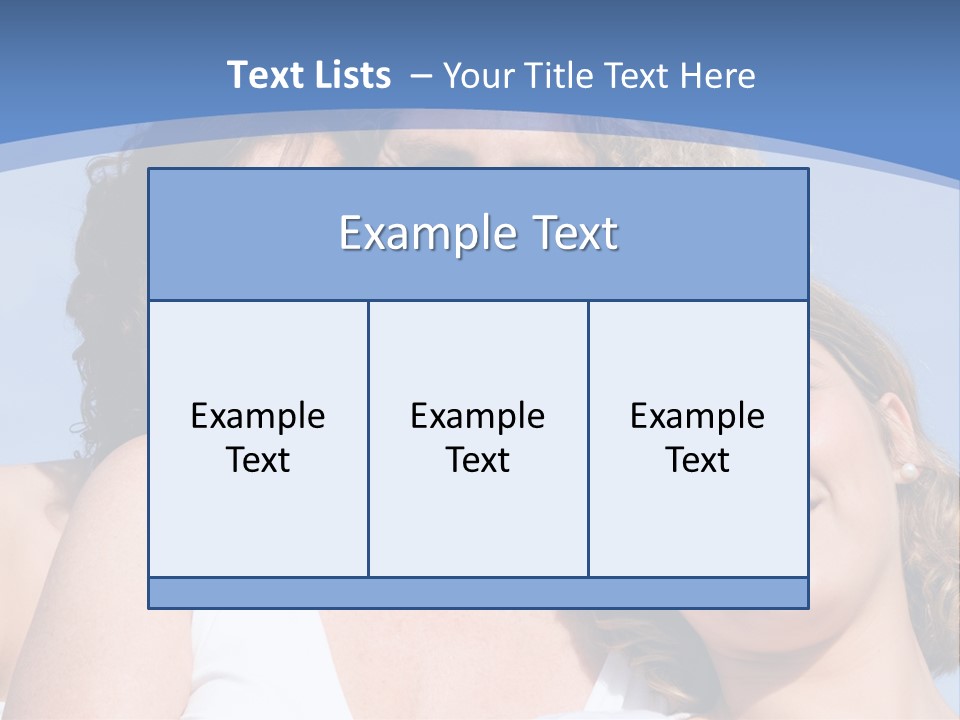 A Woman And Two Children Are Smiling For The Camera PowerPoint Template