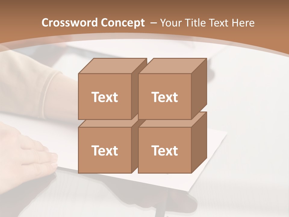 Dachshund On White Background PowerPoint Template