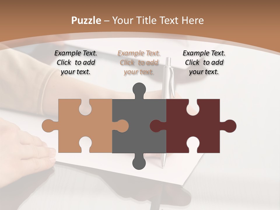 Dachshund On White Background PowerPoint Template