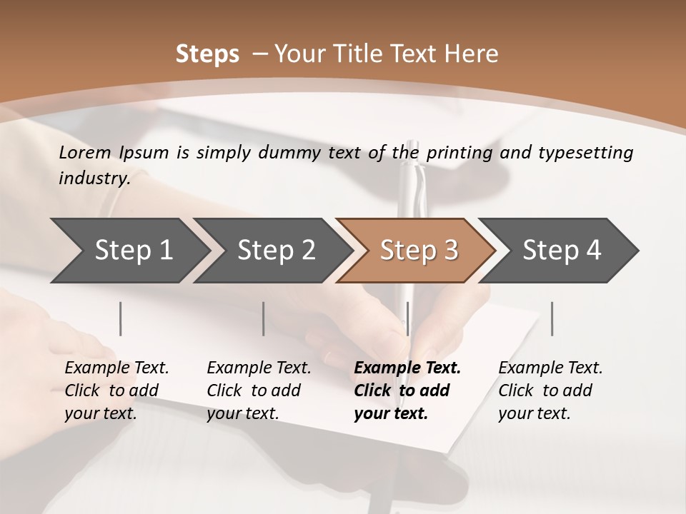 Dachshund On White Background PowerPoint Template