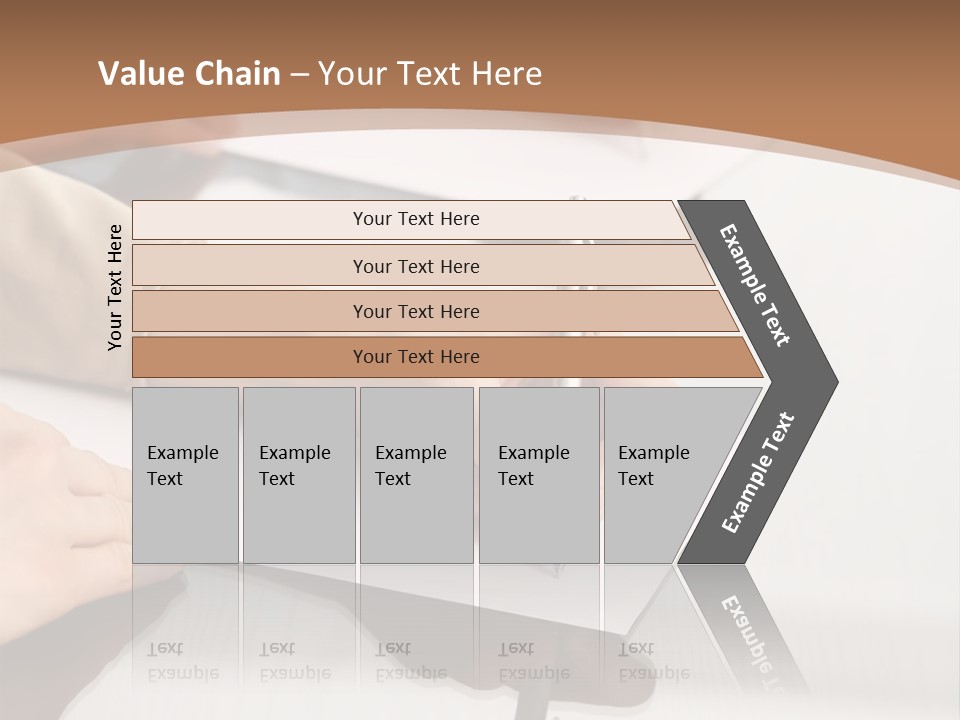 Dachshund On White Background PowerPoint Template