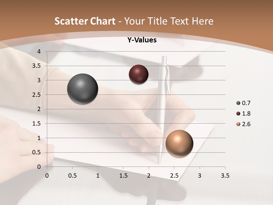 Dachshund On White Background PowerPoint Template