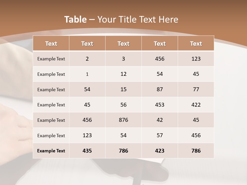 Dachshund On White Background PowerPoint Template