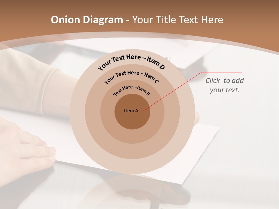 Dachshund On White Background PowerPoint Template