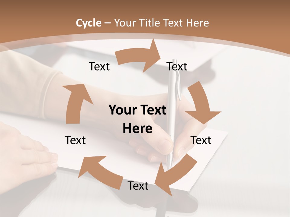 Dachshund On White Background PowerPoint Template