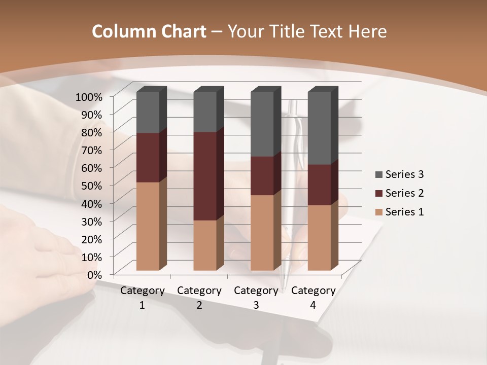 Dachshund On White Background PowerPoint Template