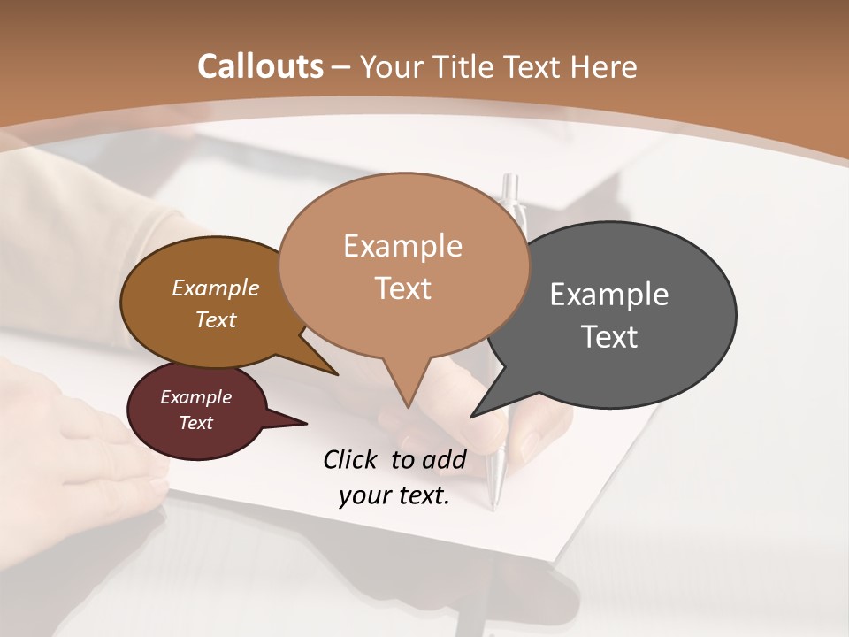 Dachshund On White Background PowerPoint Template