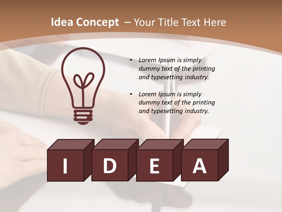 Dachshund On White Background PowerPoint Template