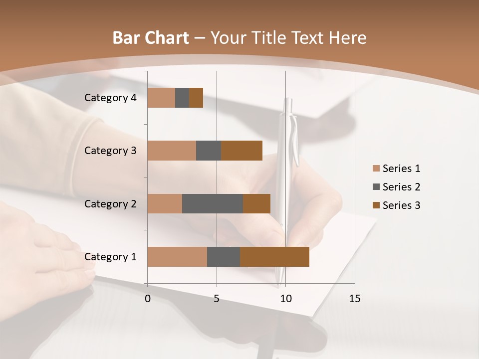 Dachshund On White Background PowerPoint Template