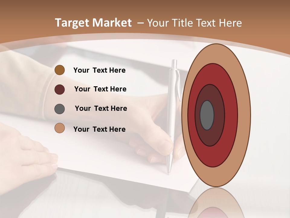 Dachshund On White Background PowerPoint Template