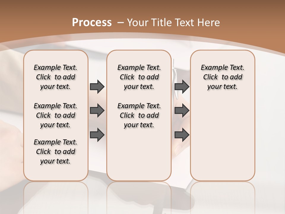 Dachshund On White Background PowerPoint Template