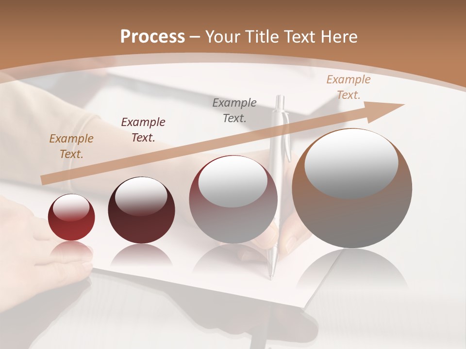 Dachshund On White Background PowerPoint Template