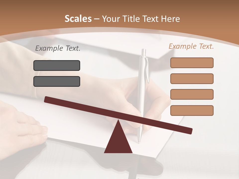 Dachshund On White Background PowerPoint Template