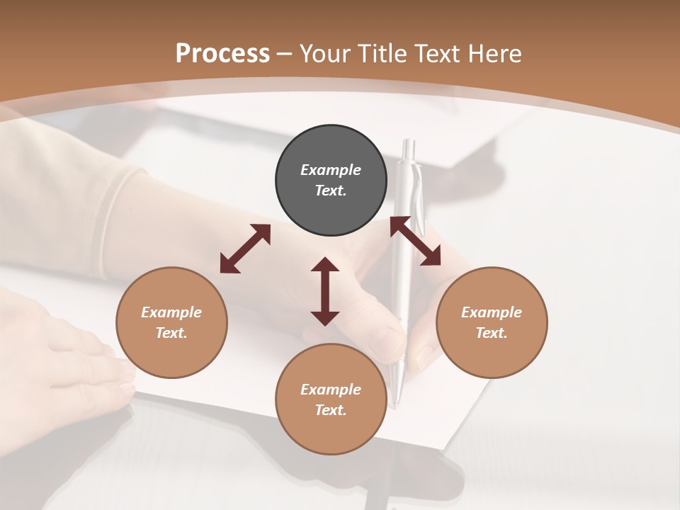 Dachshund On White Background PowerPoint Template