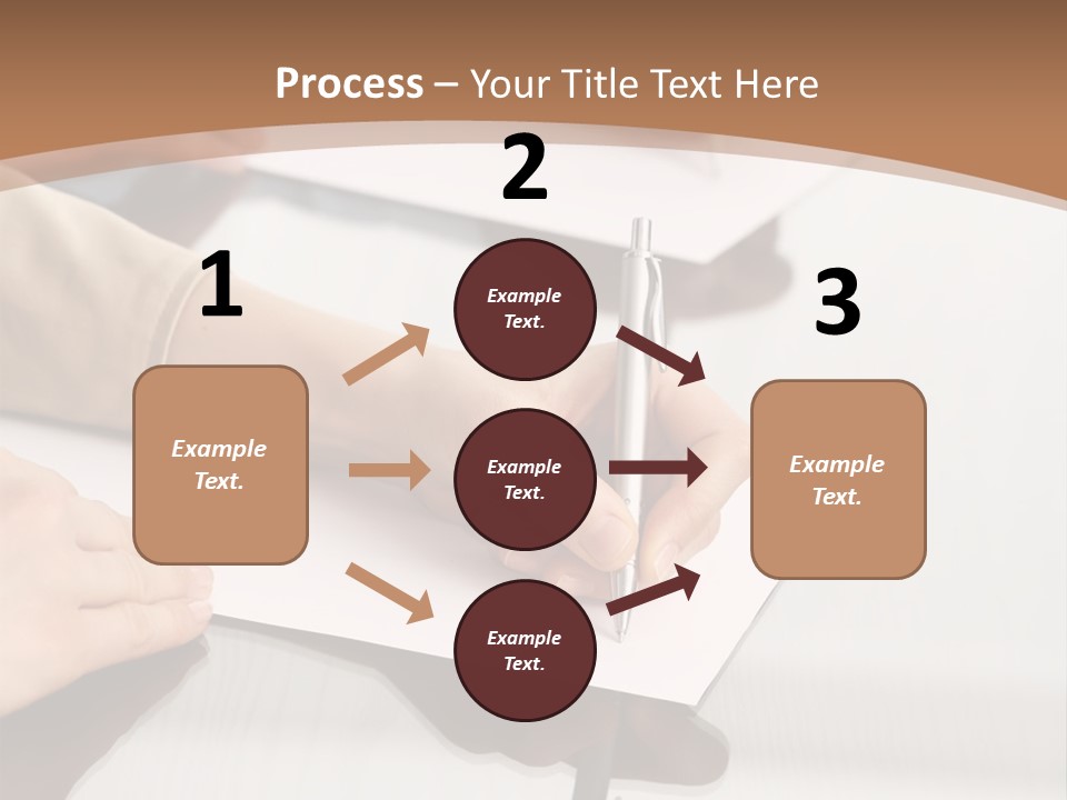 Dachshund On White Background PowerPoint Template