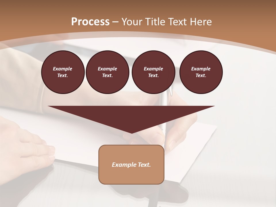 Dachshund On White Background PowerPoint Template