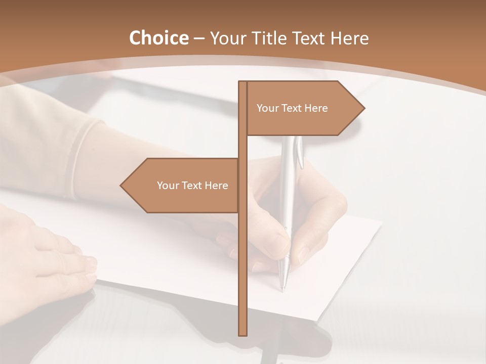 Dachshund On White Background PowerPoint Template