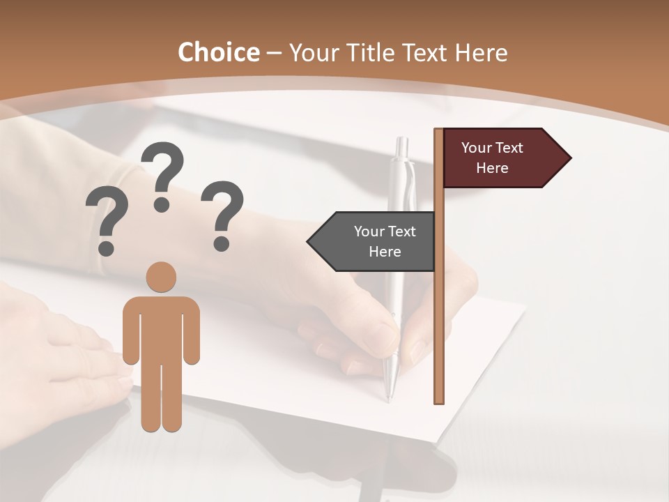 Dachshund On White Background PowerPoint Template