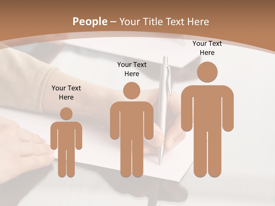 Dachshund On White Background PowerPoint Template