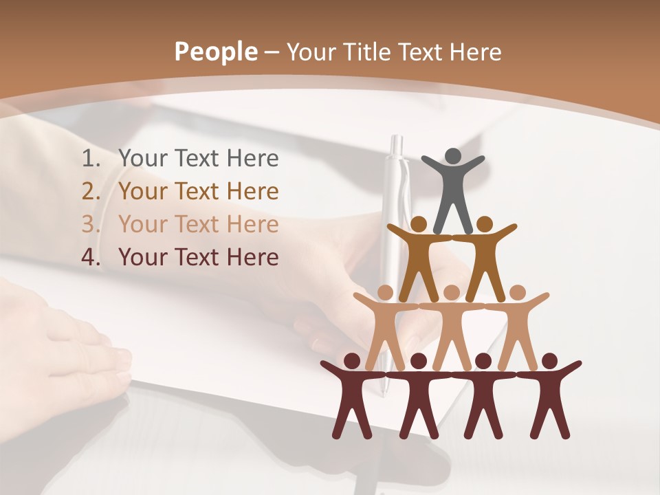 Dachshund On White Background PowerPoint Template