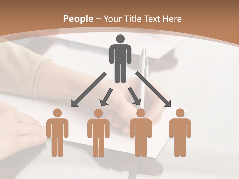 Dachshund On White Background PowerPoint Template