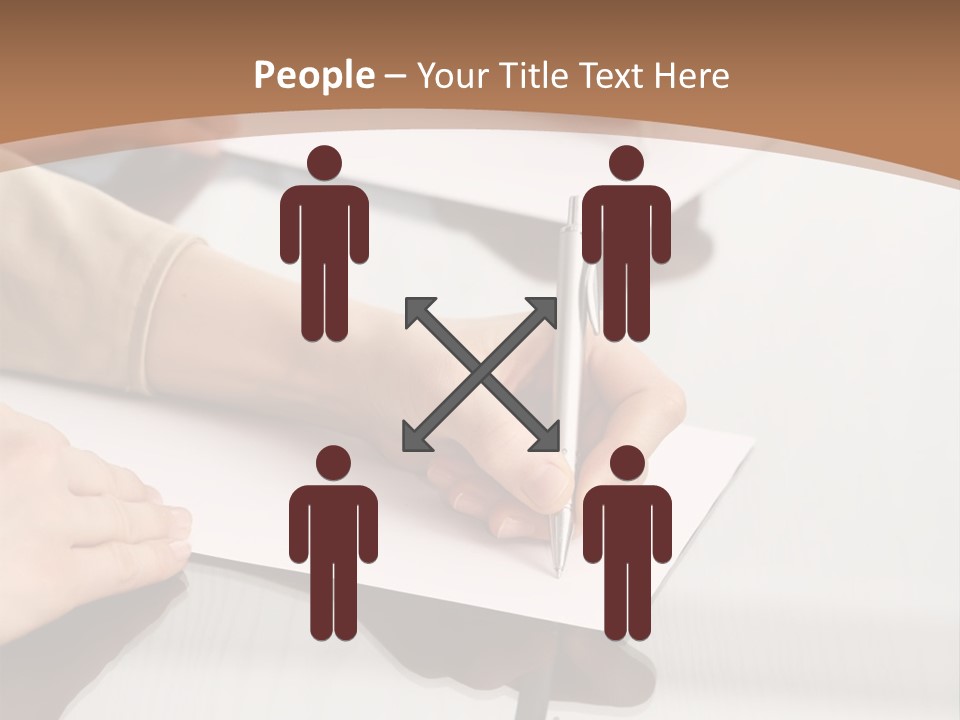 Dachshund On White Background PowerPoint Template