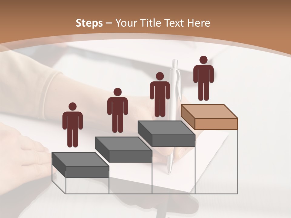 Dachshund On White Background PowerPoint Template