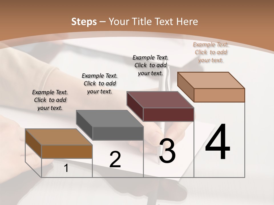 Dachshund On White Background PowerPoint Template