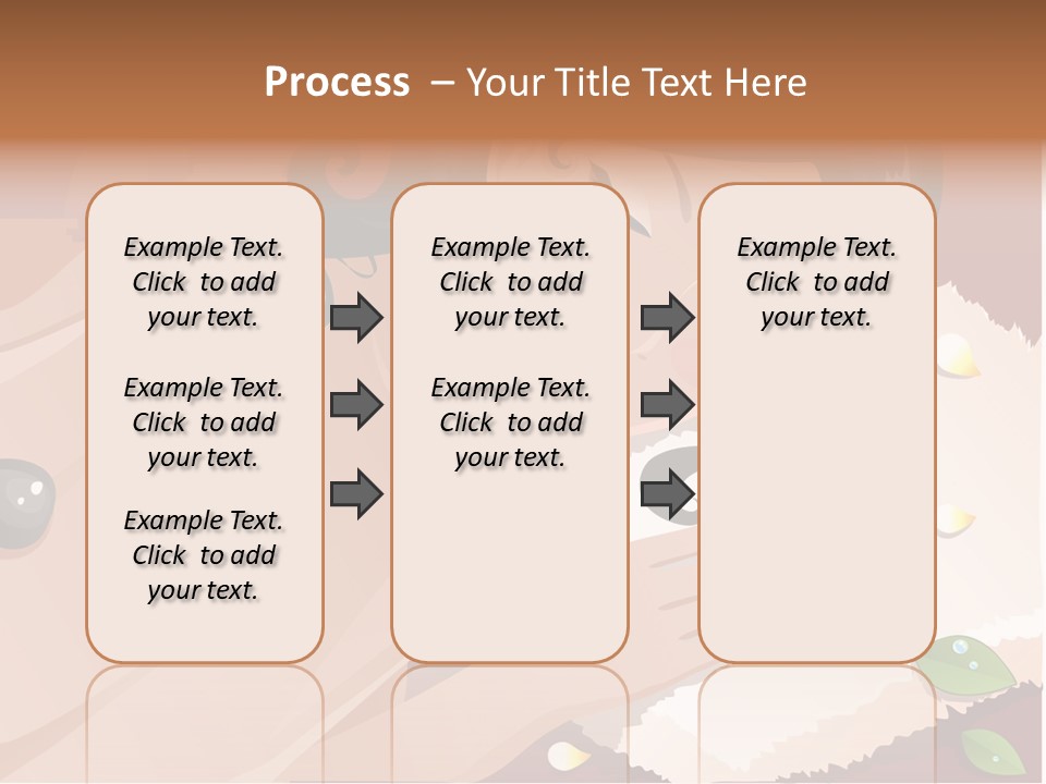 Girl During Her Spa Session Stock Vector Illustration: PowerPoint Template