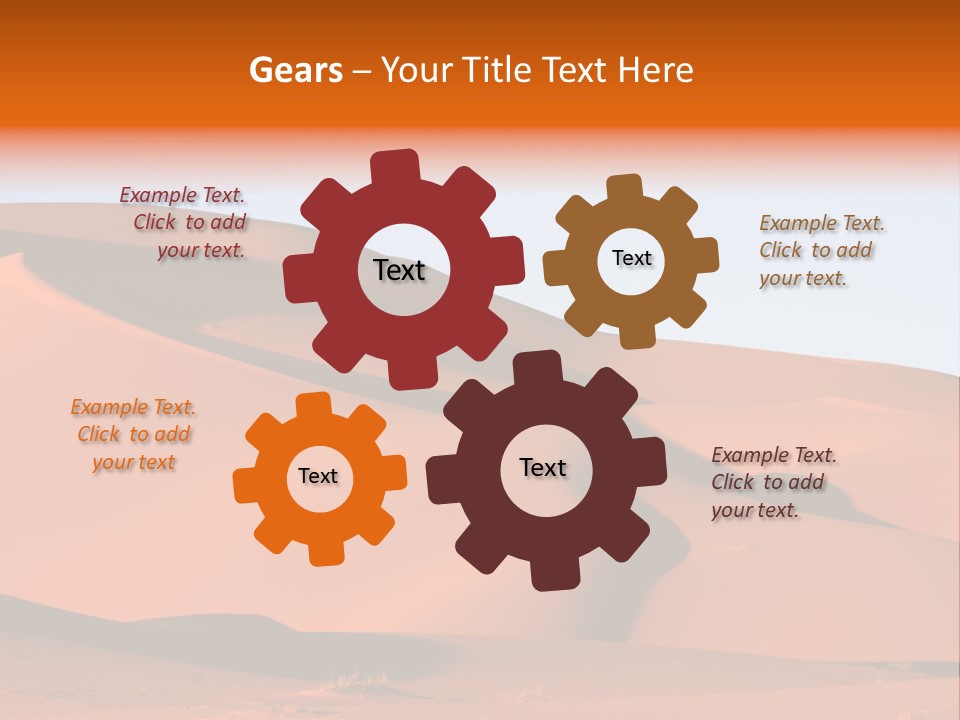Dairy Produce Foodstuffs. Shot In A Studio. PowerPoint Template