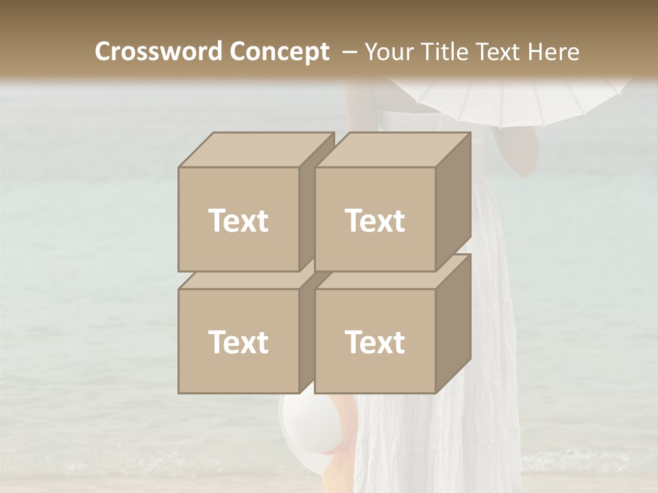 High Key Portrait Of A Ballerina, Ballet Dancer. Studio Shoot PowerPoint Template