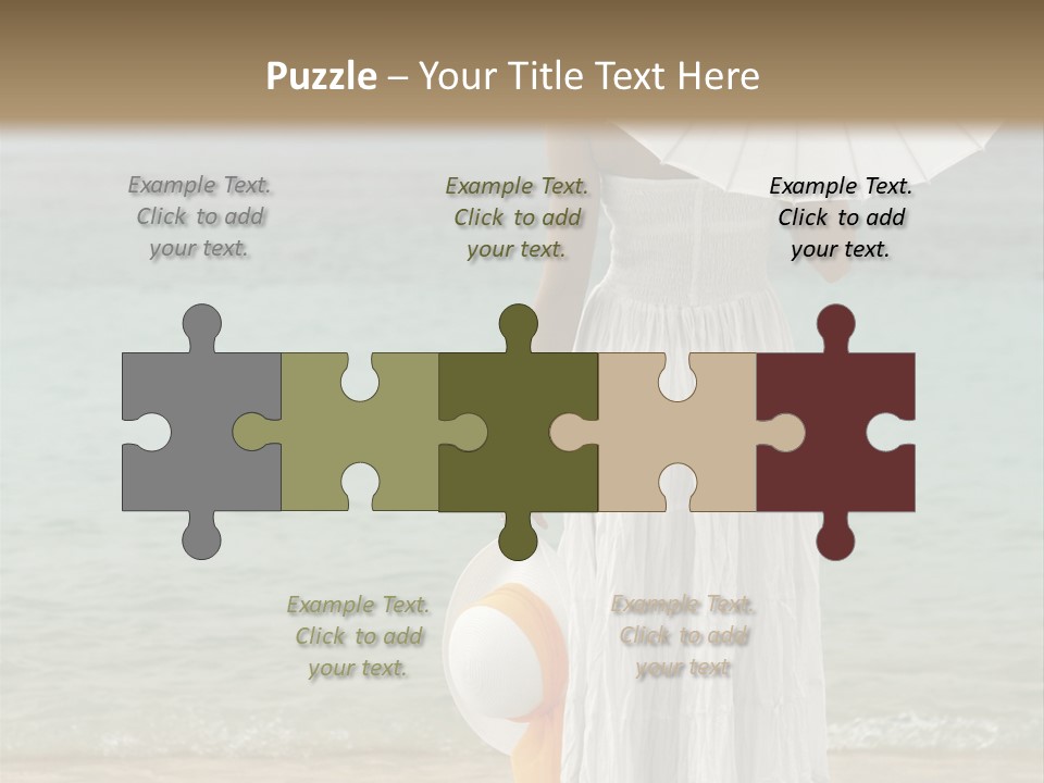 High Key Portrait Of A Ballerina, Ballet Dancer. Studio Shoot PowerPoint Template