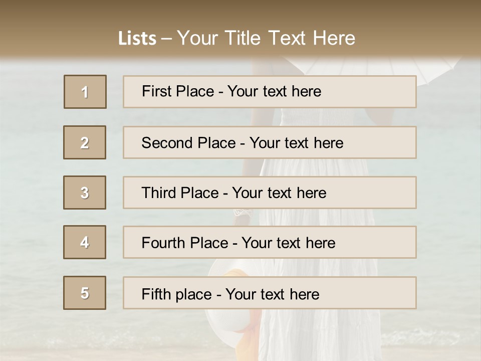High Key Portrait Of A Ballerina, Ballet Dancer. Studio Shoot PowerPoint Template
