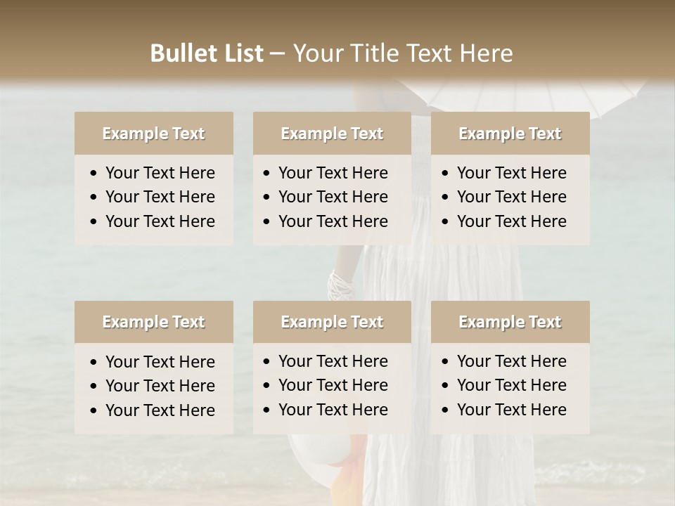 High Key Portrait Of A Ballerina, Ballet Dancer. Studio Shoot PowerPoint Template