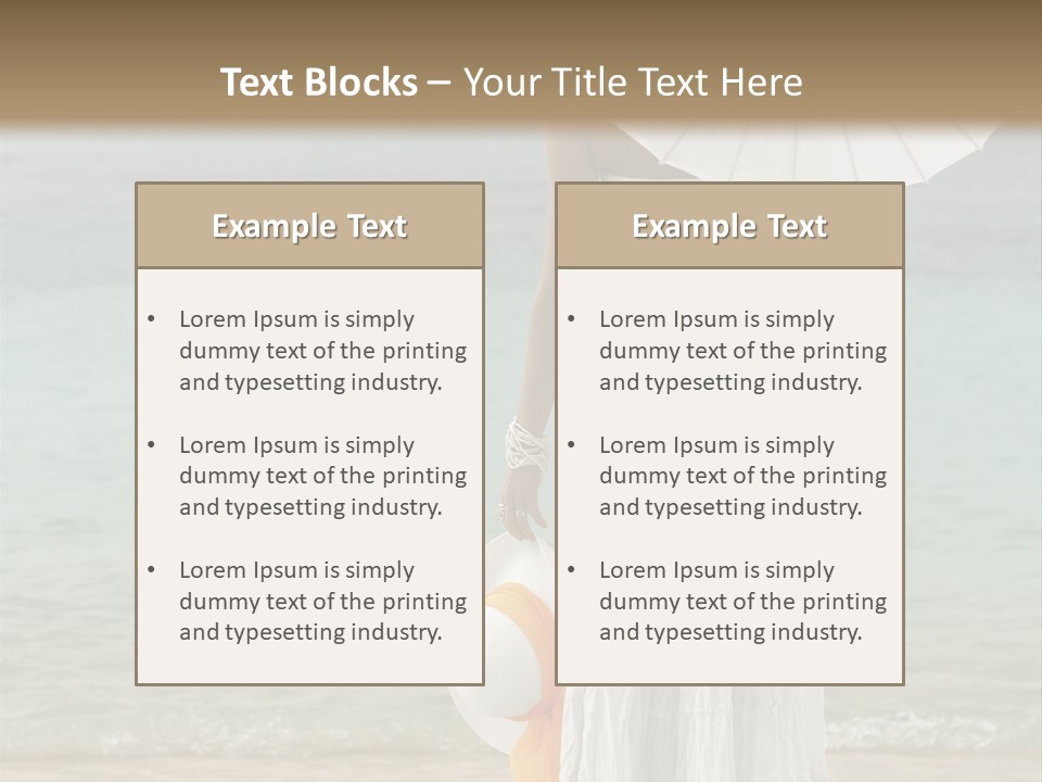 High Key Portrait Of A Ballerina, Ballet Dancer. Studio Shoot PowerPoint Template