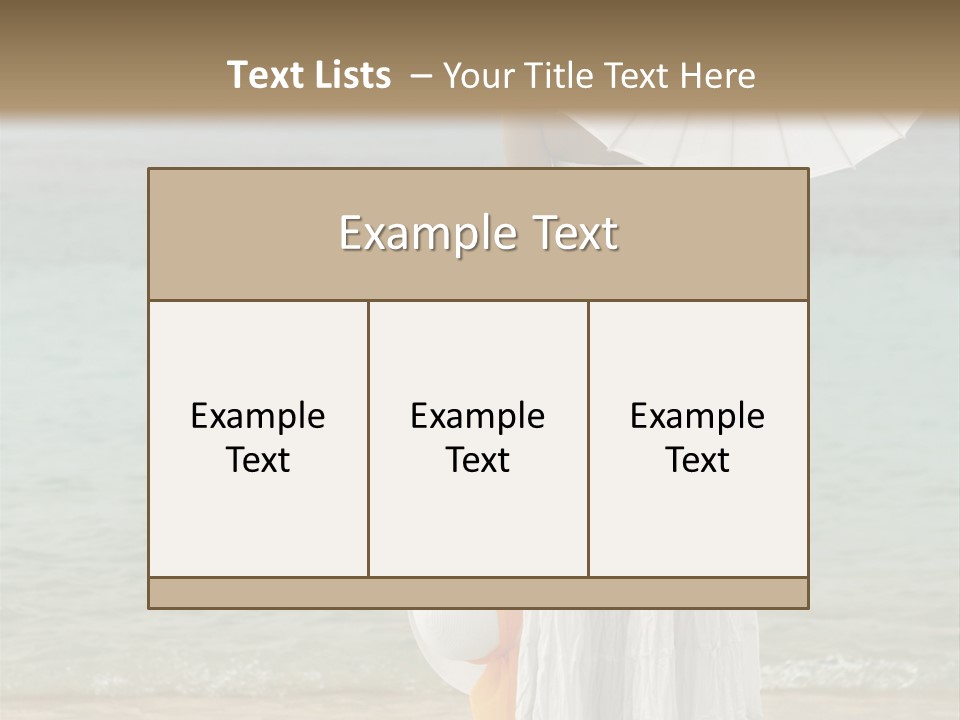 High Key Portrait Of A Ballerina, Ballet Dancer. Studio Shoot PowerPoint Template
