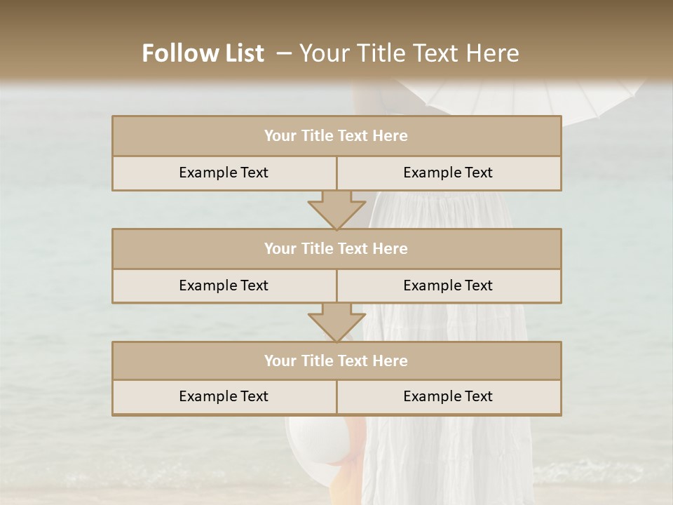 High Key Portrait Of A Ballerina, Ballet Dancer. Studio Shoot PowerPoint Template