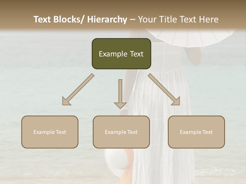 High Key Portrait Of A Ballerina, Ballet Dancer. Studio Shoot PowerPoint Template