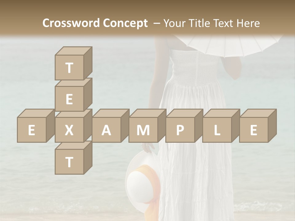 High Key Portrait Of A Ballerina, Ballet Dancer. Studio Shoot PowerPoint Template