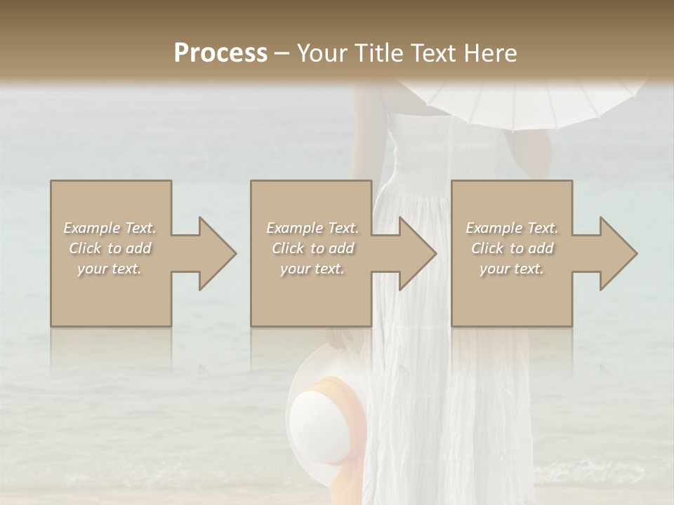 High Key Portrait Of A Ballerina, Ballet Dancer. Studio Shoot PowerPoint Template