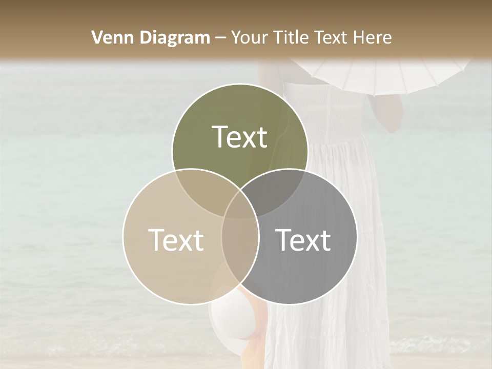 High Key Portrait Of A Ballerina, Ballet Dancer. Studio Shoot PowerPoint Template